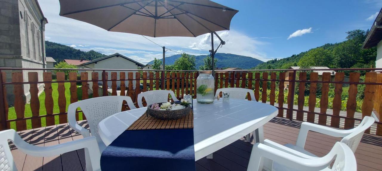 Apartma Pr' Ivani Miskorinovi Breginj Exterior foto