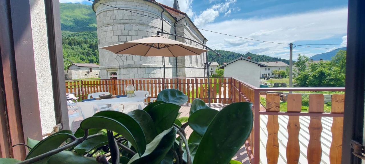 Apartma Pr' Ivani Miskorinovi Breginj Exterior foto